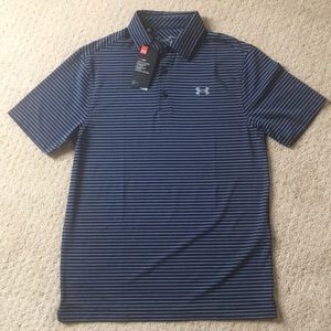 NWT. Under Armour Collared short sleeve shirt